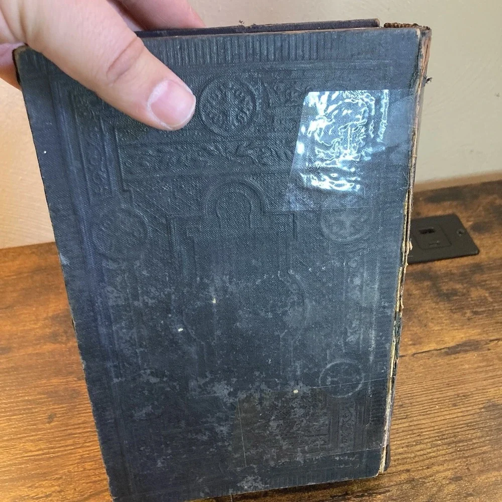 Antique Czech Bible 1909 Prague Kralice Biblí Svatá Vtg HC See Condition‎
